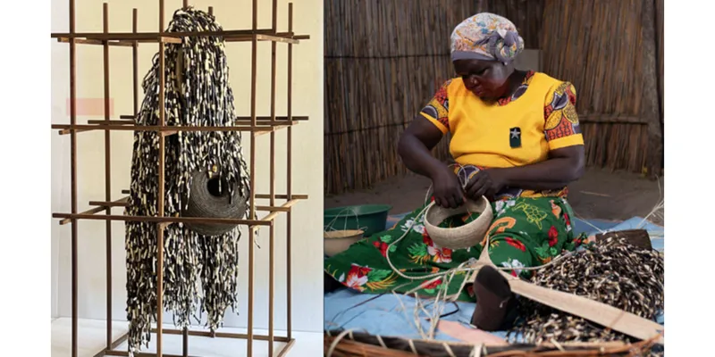 De Beers Collaborates with Mabeo Studio and Botswana Basket Weaver at Homo Faber 2026